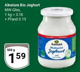 Globus Alnatura Bio Joghurt Angebot