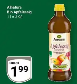 Globus Alnatura Bio Apfelessig Angebot