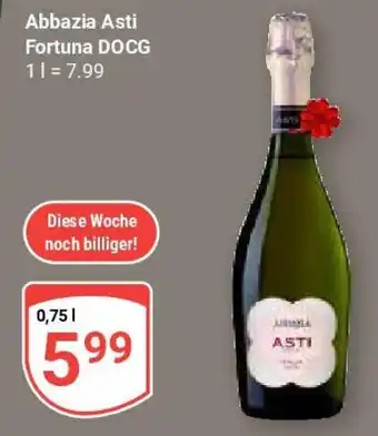 Globus Abbazia Asti Fortuna DOCG Angebot