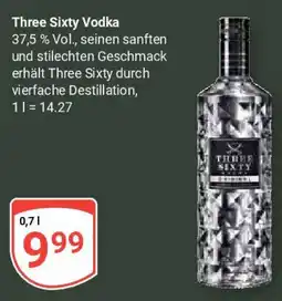 Globus Three Sixty Vodka Angebot