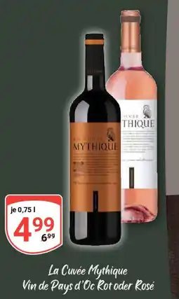 Globus La Cuvée Mythique Vin de Pays d'Oc Rot oder Rosé Angebot