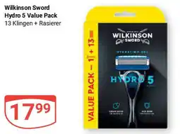 Globus Wilkinson Sword Hydro 5 Value Pack Angebot