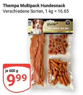 Globus Thempa Multipack Hundesnack Angebot