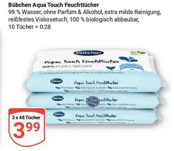 Globus Bübchen Aqua Touch Feuchttücher Angebot