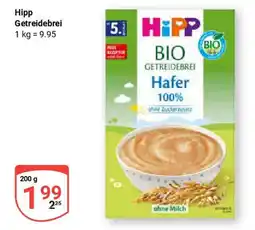 Globus Hipp Getreidebrei Angebot