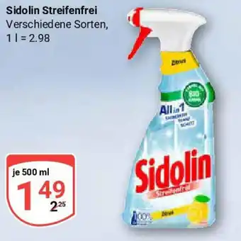 Globus Sidolin Streifenfrei Angebot