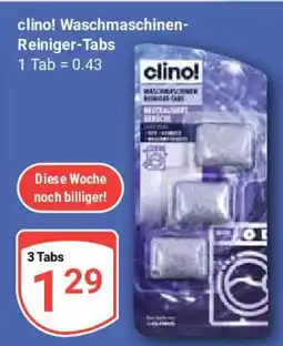 Globus clino! Waschmaschinen- Reiniger-Tabs Angebot