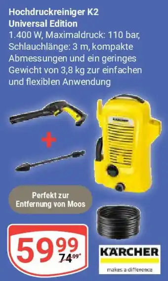 Globus Hochdruckreiniger K2 Universal Edition KÄRCHER Angebot