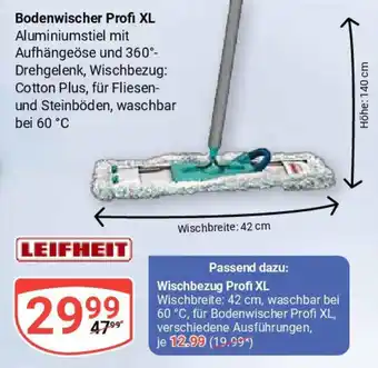 Globus Bodenwischer Profi XL LEIFHEIT Angebot