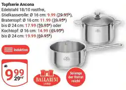 Globus Topfserie Ancona BALLARINI Angebot