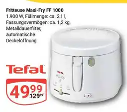 Globus Tefal Fritteuse Maxi-Fry FF 1000 Angebot