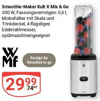 Globus WMF Smoothie-Maker Kult X Mix & Go Angebot