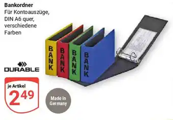 Globus DURABLE Bankordner Angebot