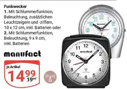 Globus Funkwecker manufact Angebot