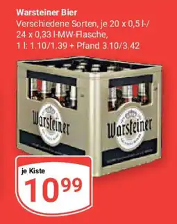 Globus Warsteiner Bier Angebot