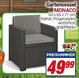 CENTERSHOP Gartensessel MONACO Angebot