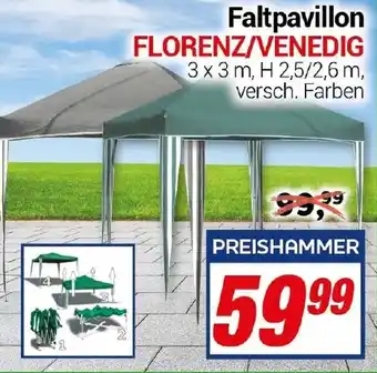 CENTERSHOP Faltpavillon FLORENZ/VENEDIG Angebot