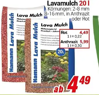 CENTERSHOP Lavamulch Angebot