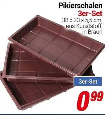 CENTERSHOP Pikierschalen 3er-Set Angebot