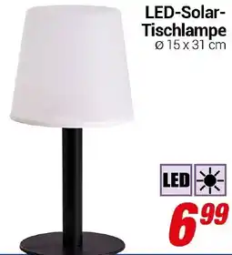 CENTERSHOP LED-Solar- Tischlampe Angebot