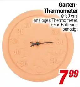 CENTERSHOP Garten- Thermometer Angebot