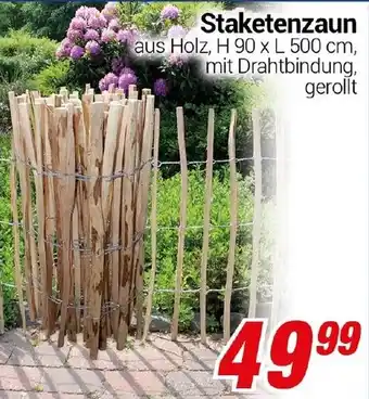 CENTERSHOP Staketenzaun Angebot