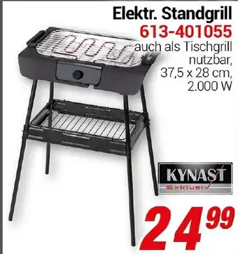 CENTERSHOP Elektr. Standgrill 613-401055 KYNAST Angebot