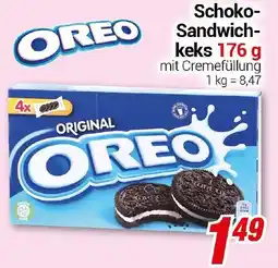 CENTERSHOP OREO Schoko- Sandwich- keks Angebot