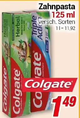 CENTERSHOP Zahnpasta Colgate Angebot