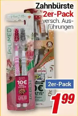 CENTERSHOP Zahnbürste 2er-Pack Angebot