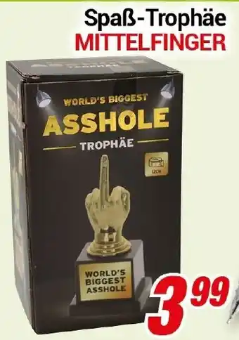 CENTERSHOP Spaẞ-Trophäe MITTELFINGER Angebot