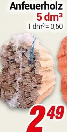CENTERSHOP Anfeuerholz Angebot