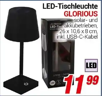 CENTERSHOP LED-Tischleuchte GLORIOUS Angebot