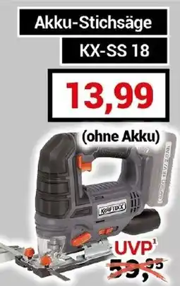 CENTERSHOP Akku-Stichsäge KX-SS 18 Angebot