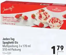 CITTI Markt Jeden Tag Spaghetti Eis Angebot