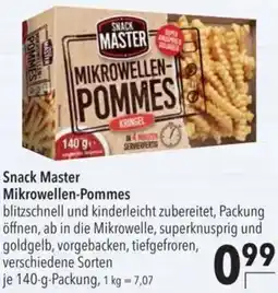 CITTI Markt Snack Master Mikrowellen-Pommes Angebot