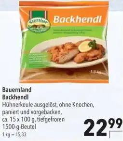 CITTI Markt Bauernland Backhendl Angebot