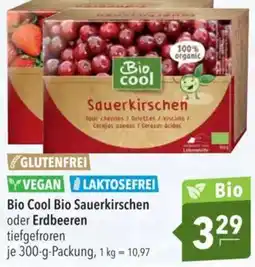 CITTI Markt Bio Cool Bio Sauerkirschen oder Erdbeeren Angebot