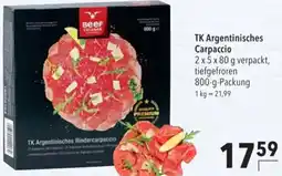 CITTI Markt TK Argentinisches Carpaccio Angebot