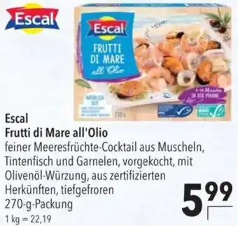 CITTI Markt Escal Frutti di Mare all'Olio Angebot