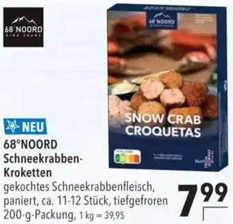 CITTI Markt 68°NOORD Schneekrabben Kroketten Angebot