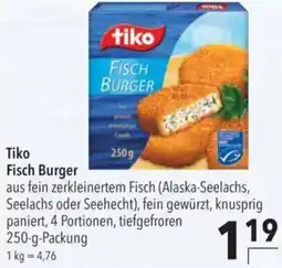 CITTI Markt Tiko Fisch Burger Angebot