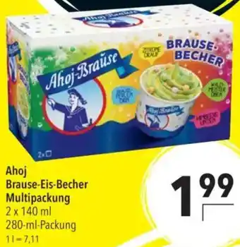 CITTI Markt Ahoj Brause-Eis-Becher Multipackung Angebot