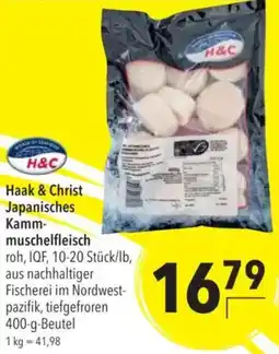 CITTI Markt Haak & Christ Japanisches Kammmuschelfleisch Angebot