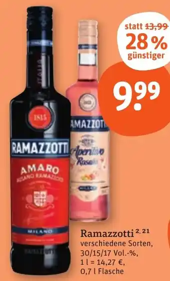 tegut Ramazzotti Angebot