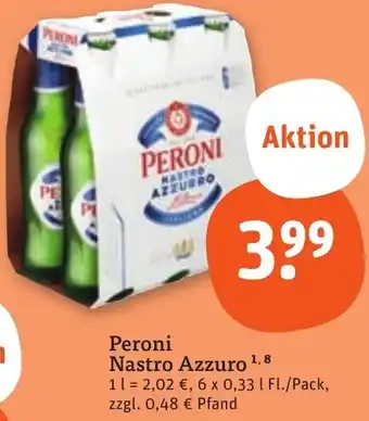 tegut Peroni Nastro Azzuro Angebot