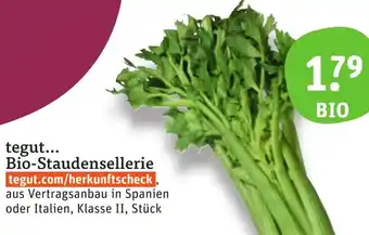 tegut Bio-Staudensellerie Angebot