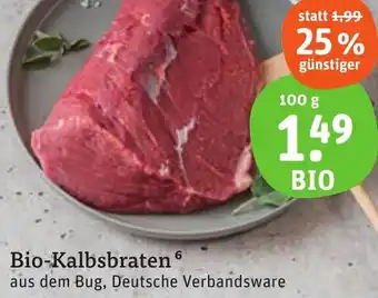 tegut Bio-Kalbsbraten Angebot