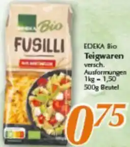 inkoop EDEKA Bio Teigwaren Angebot