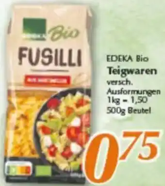 inkoop EDEKA Bio Teigwaren Angebot